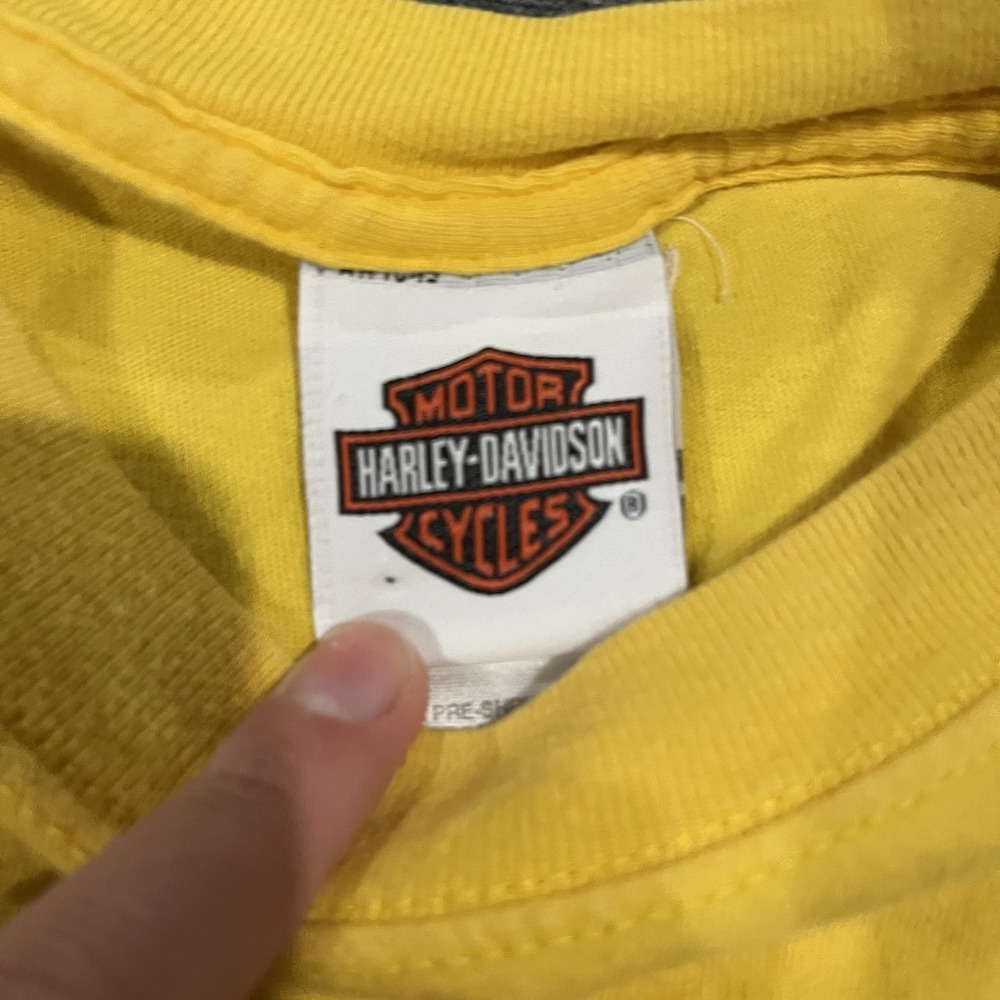 Y2K Harley Davidson Kauai Hawaii Island Riders Shirt Sz XL Made in USA - Picture 3 of 6